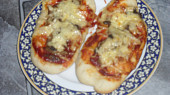 "Zapiekanky" - skvělá žampionová pizza svačinka