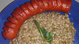 Čočkovo-kroupová kaše