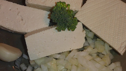 Jednoduché tofu napr. na snídani