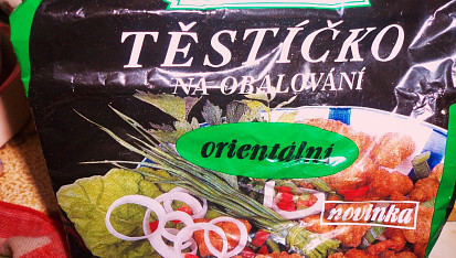 Ryby smažené s chutí orientu, tak vypadá těstíčko...