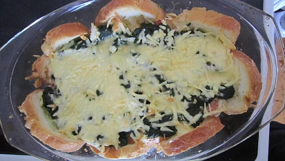 Žemlovka se slaninou
