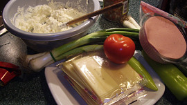 Roláda ze všech druhů sýra