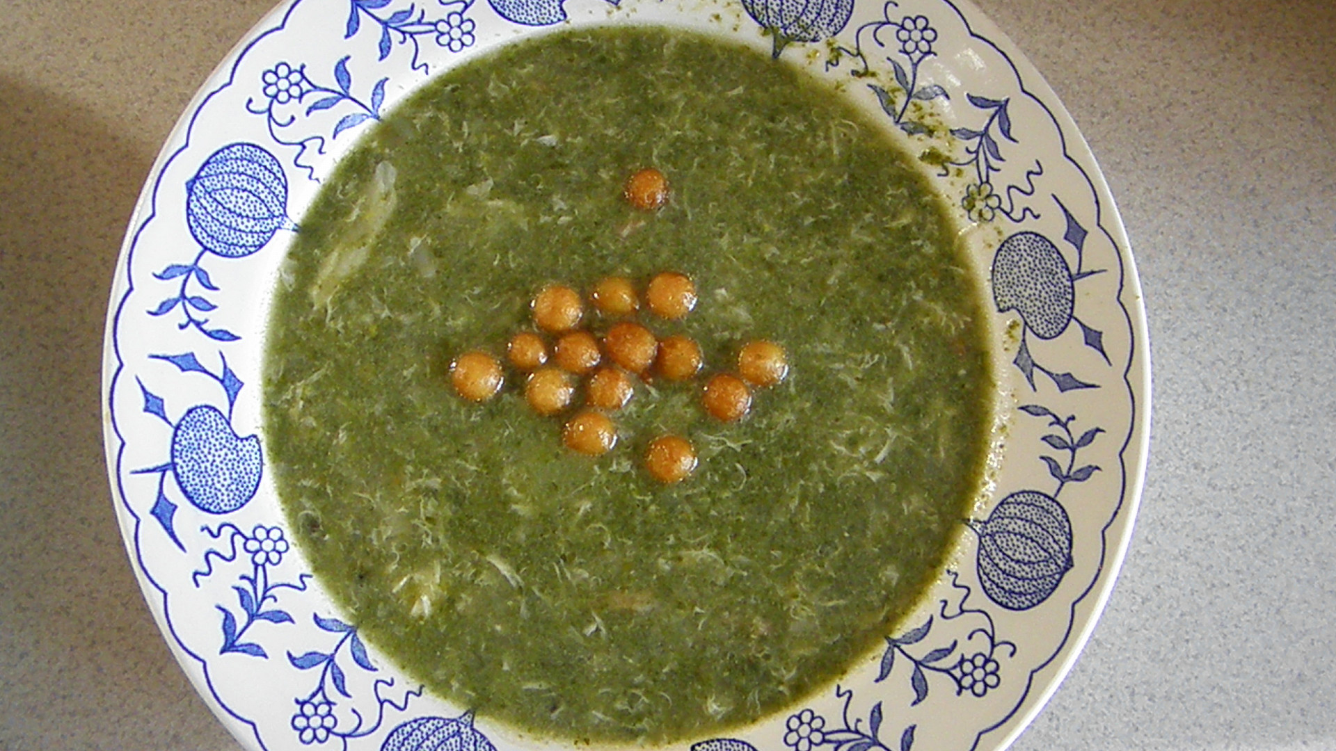 Špenátová polévka (rychlovka)