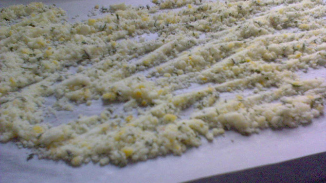 Rozmarýnovo-citronová sůl, sušená směs