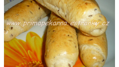 Škvarkové rohlíky s omládkem