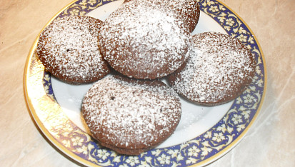 Lehoučké čokoládové muffiny