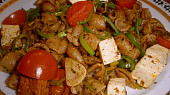 Špaldové mušličky s tofu a zeleninou
