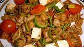 Špaldové mušličky s tofu a zeleninou