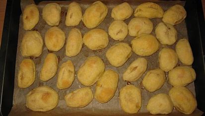 Tvarohové kapsičky s jablky