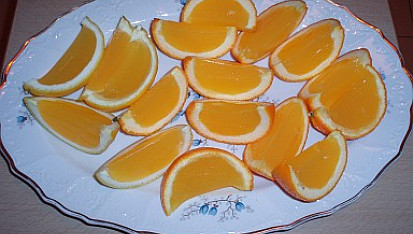 Citrusové želé