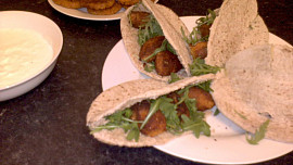 Falafel z červené čočky