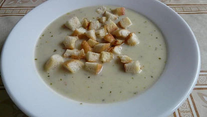 Krémová česnečka
