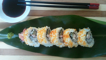 Sushi naopak Uramaki
