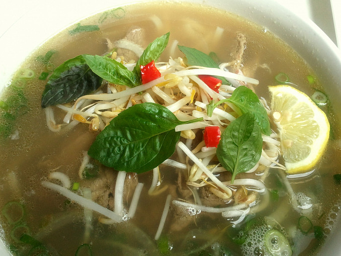 Hovězí polévka skoro lepší jako od babičky- Phở Tai