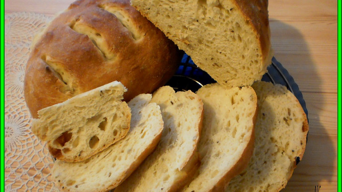 Křupavý chlebík z hladké mouky, Křupavý chlebík z hladké mouky