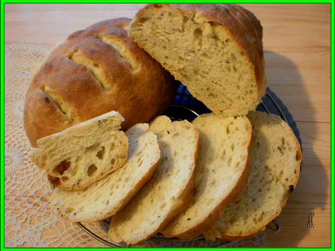 Křupavý chlebík z hladké mouky, Křupavý chlebík z hladké mouky