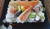 Rozházené sushi  Chirashizushi