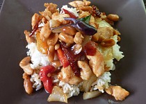 Sečuánské kuře Kung Pao
