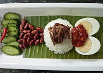 Kokosová rýže Nasi Lemak