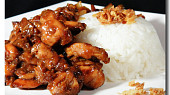 Restované marinované maso po asijsku