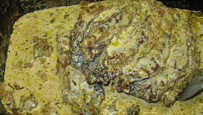 Vepřová pečeně s česnekovou marinádou