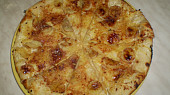 Banánová sladká pizza