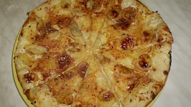 Banánová sladká pizza