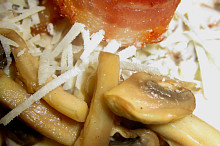 Salát Champignon-Bacon-Pecorino