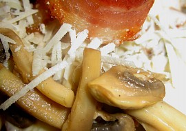 Salát Champignon-Bacon-Pecorino