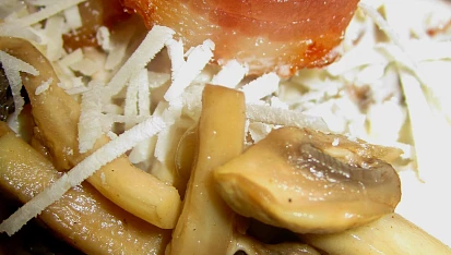 Salát Champignon-Bacon-Pecorino, Salát Champignon-Bacon-Pecorino