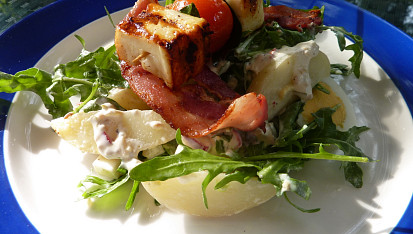 Grilovaný  sýr  Halloumi