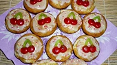 Třešničkové muffinky