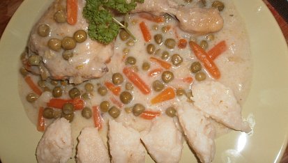 Zadělávaná kuřecí stehna v pomalém hrnci, Zadělávaná kuřecí stehna v pomalém hrnci