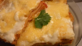 Lilkovo - houbové lasagne