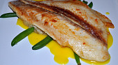 Pangasius v pomerančové omáčce se zelenými fazolkami