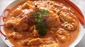 Řecké krevety saganaki