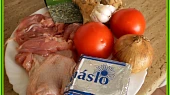 Kuřecí křenový závitek, použité suroviny