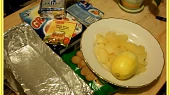 Nepečený tvarohový zákusek s ananasem, použité suroviny