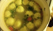 Pohankové knedlíčky do polévky (Knedlíčky zavařené v polévce...)