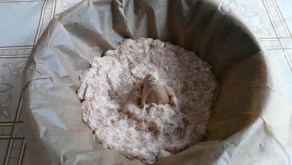Bábovka z mletého masa