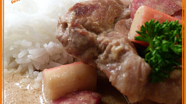 Krkovice s chorizem a surimi