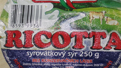 Špagety s ricottou a cherry rajčátky