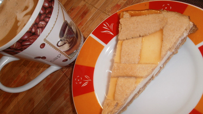 Crostata di ricotta - sicilský mřížkový koláč- zdravěji, Crostata di ricotta - sicilský mřížkový koláč- zdravěji