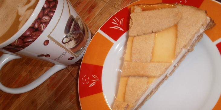 Crostata di ricotta - sicilský mřížkový koláč- zdravěji