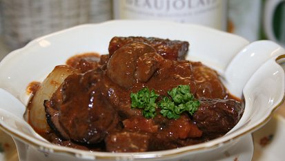 Hovězí po burgundsku  - Boeuf Bourguignonne podle Julii Child