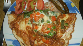 Vaječná lahůdková omeleta