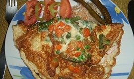 Vaječná lahůdková omeleta