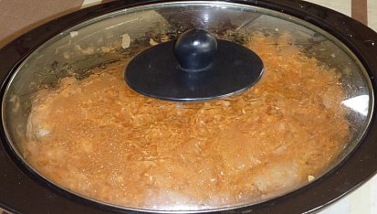 Zelné závitky v kysaném zelí  - v pomalém hrnci