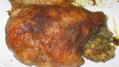 Kuřecí obleček v bazalkovém pestu