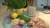 Tuňákové koule, suroviny